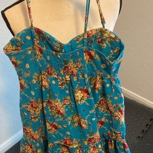 XXI Brand Floral Dress with Straps